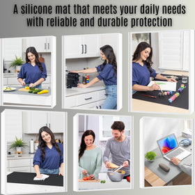 NEOZENSE translucent silicone mat harmonizes with any kitchen decor