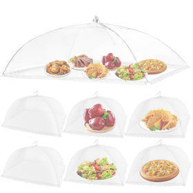 nepak extralarge outdoor food cover protecting bowls at a sunny picnic