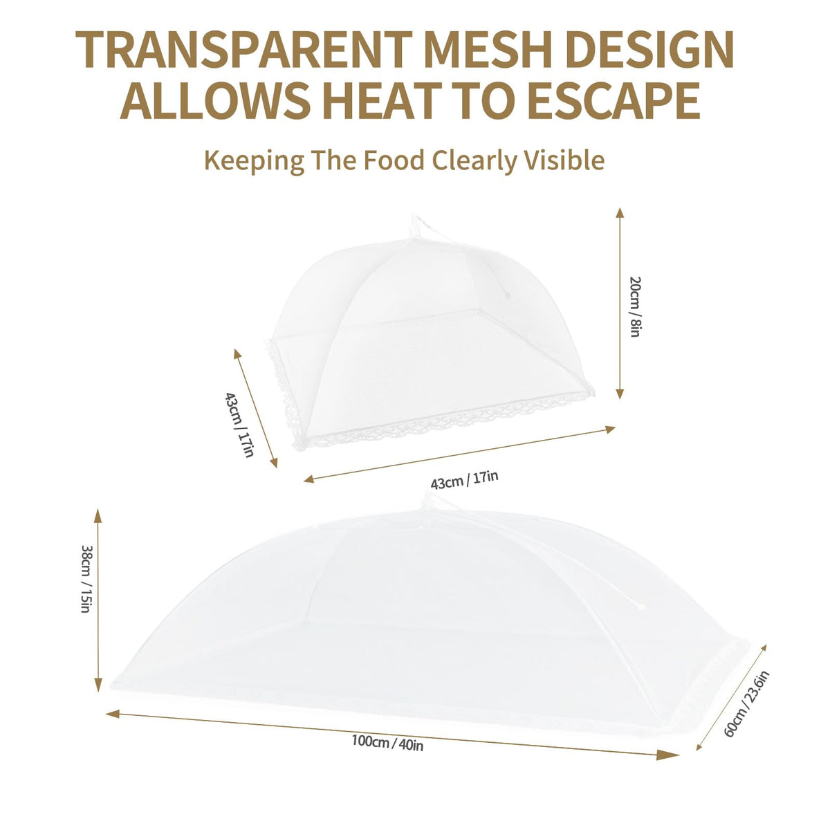 nepak large food cover clean and reusable solution for camping gatherings
