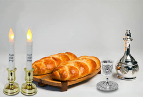 Ner Mitzvah ornate design Kiddush cup enhances holiday and wedding table settings