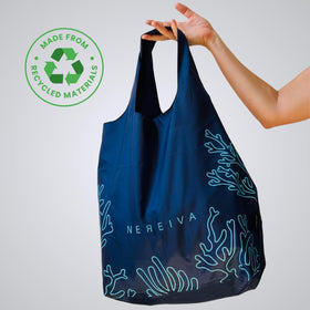 Nereiva 55 lb capacity bag ideal for groceries and supplies.