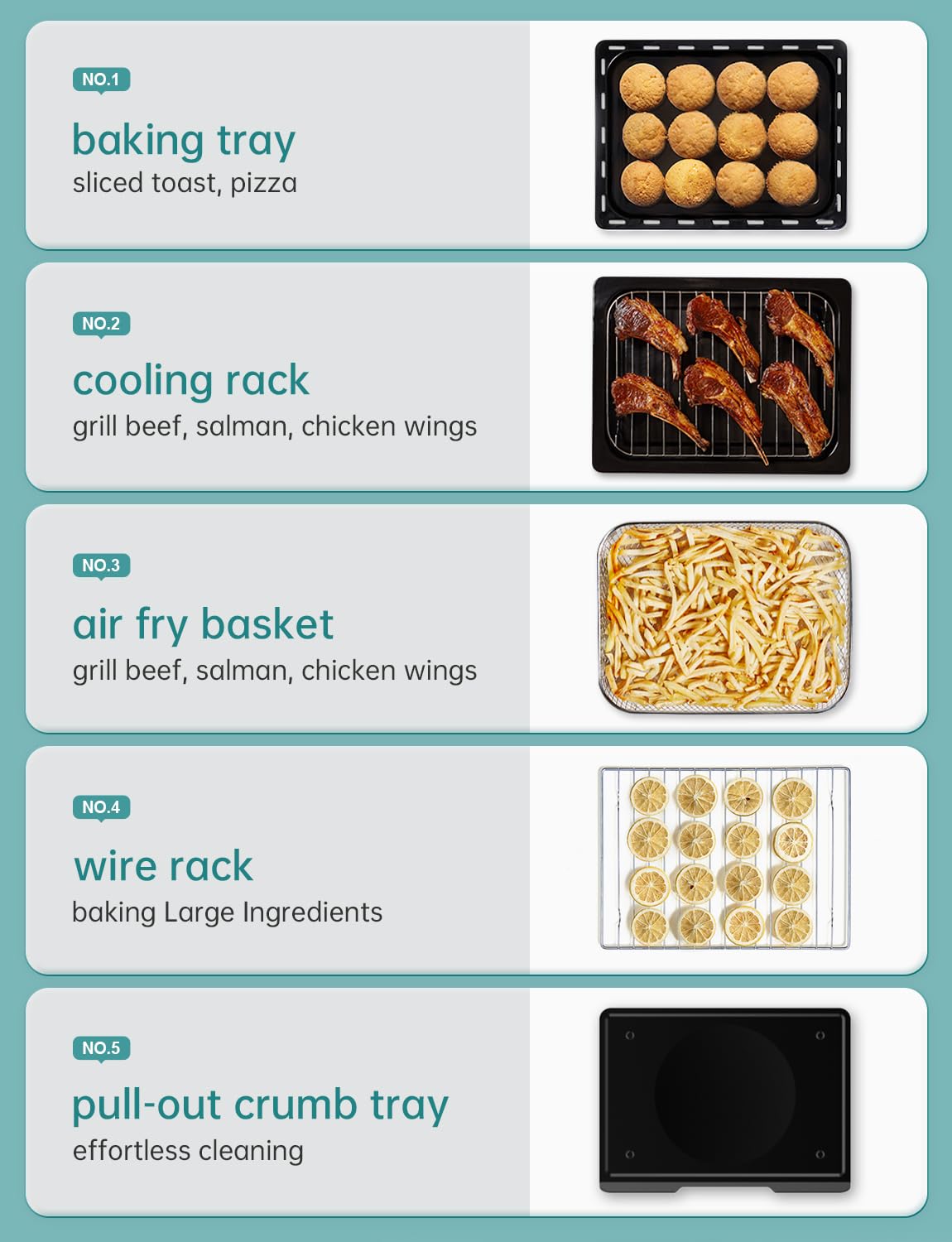 Neretva 21QT 6-in-1 on a kitchen countertop saves space.