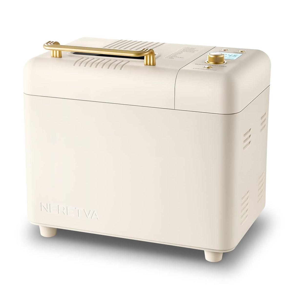 Neretva bread machine front view with viewing window for easy monitoring while baking
