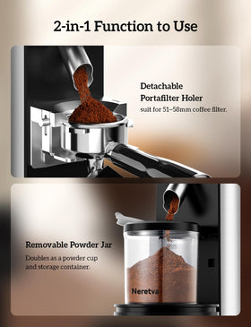 Neretva stainless steel body blends durability with a sleek, professional look.
