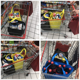 NERUB washable and durable reusable bags, ideal for groceries.