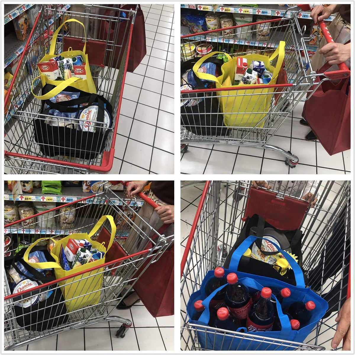 NERUB versatile totes suitable for groceries, picnics, and travel.