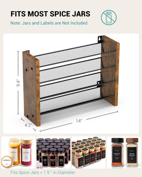 NESAPTO wood-metal build on countertop saves space and adds a modern touch.
