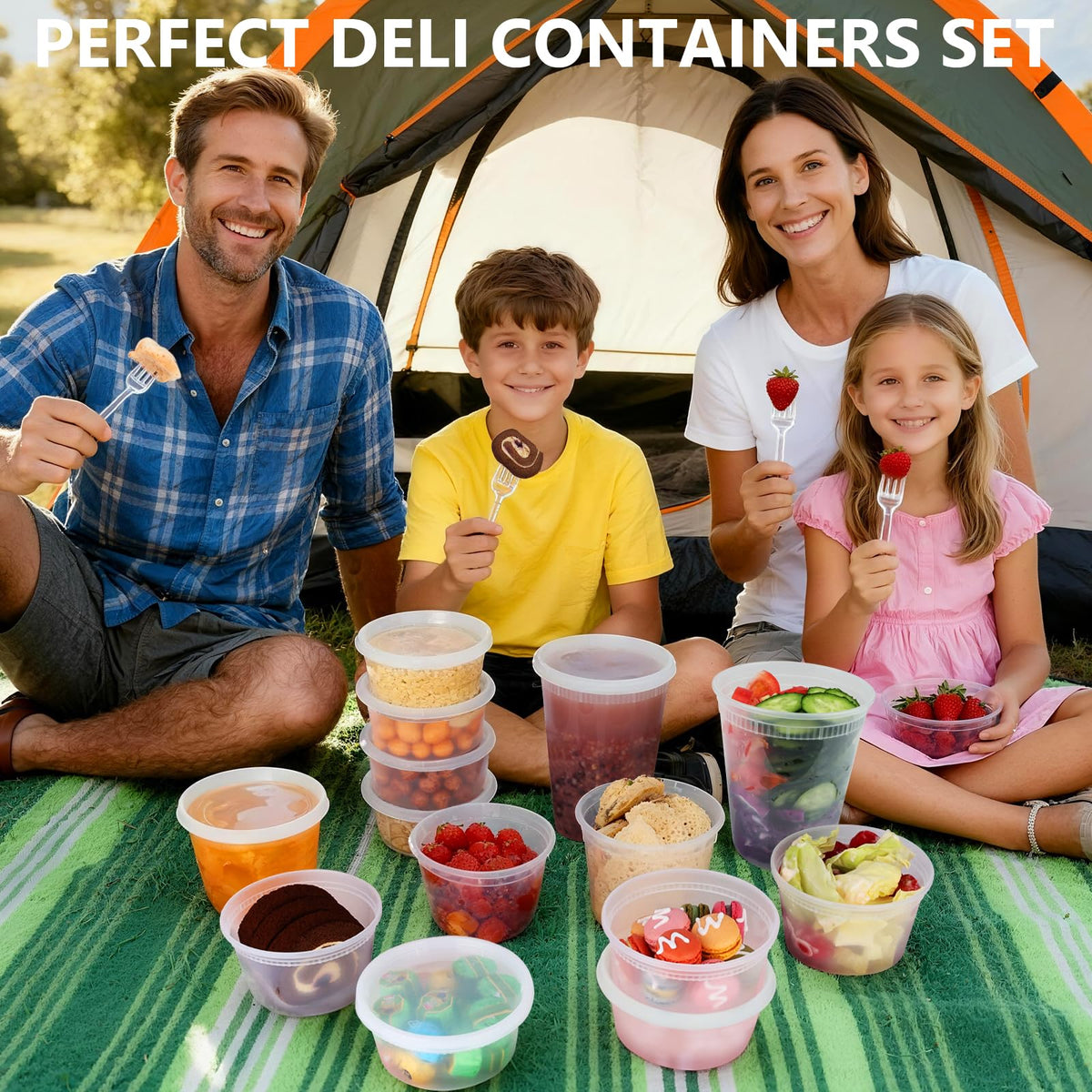 NESCCI containers stack neatly for efficient refrigerator organization