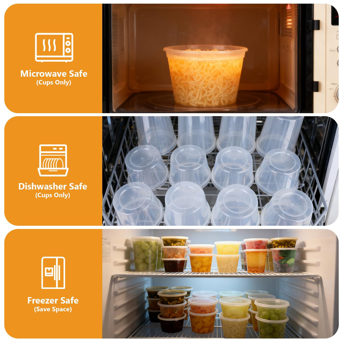 NESCCI 16oz container safe for microwave reheating leftovers