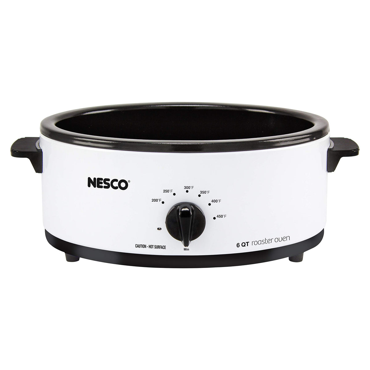 Nesco 4816-14 Circle of Heat element delivers moist, even cooking.