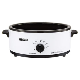 Nesco 4816-14 Circle of Heat element delivers moist, even cooking.