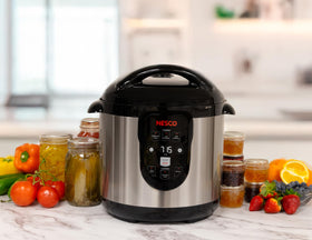 Nesco NPC-9 dishwasher-safe chamber promotes quick post-use cleanup.
