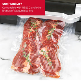 NESCO Ultra vacuum bags ready for sous vide and microwave-safe use
