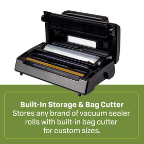 NESCO VS-12 starter bag rolls included for immediate use