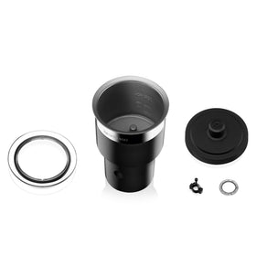 Nespresso Aeroccino XL sleek black design on counter