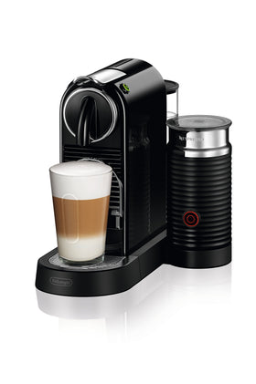 Nespresso CitiZ with Aeroccino3 frother enables quick cappuccino at home