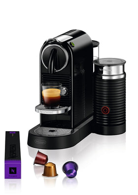 Nespresso CitiZ capsule technology delivers fresh coffee with balanced water and pressure