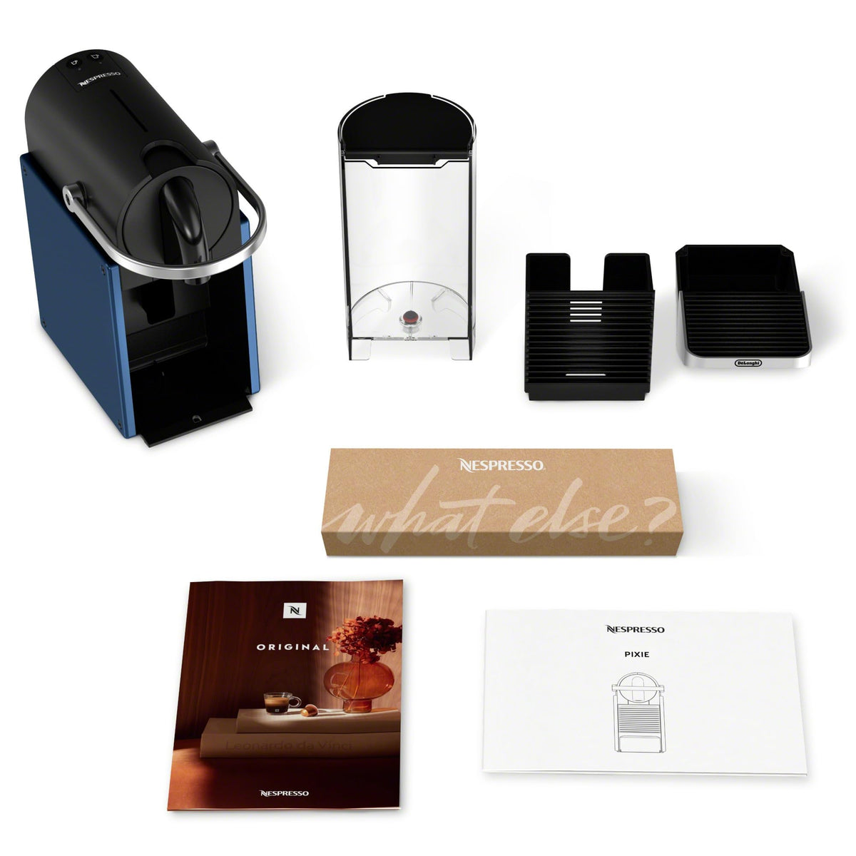 Nespresso Pixie auto-off feature helps conserve energy after idle time.