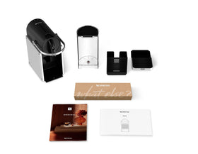 Nespresso Pixie fast heating for coffee in seconds.