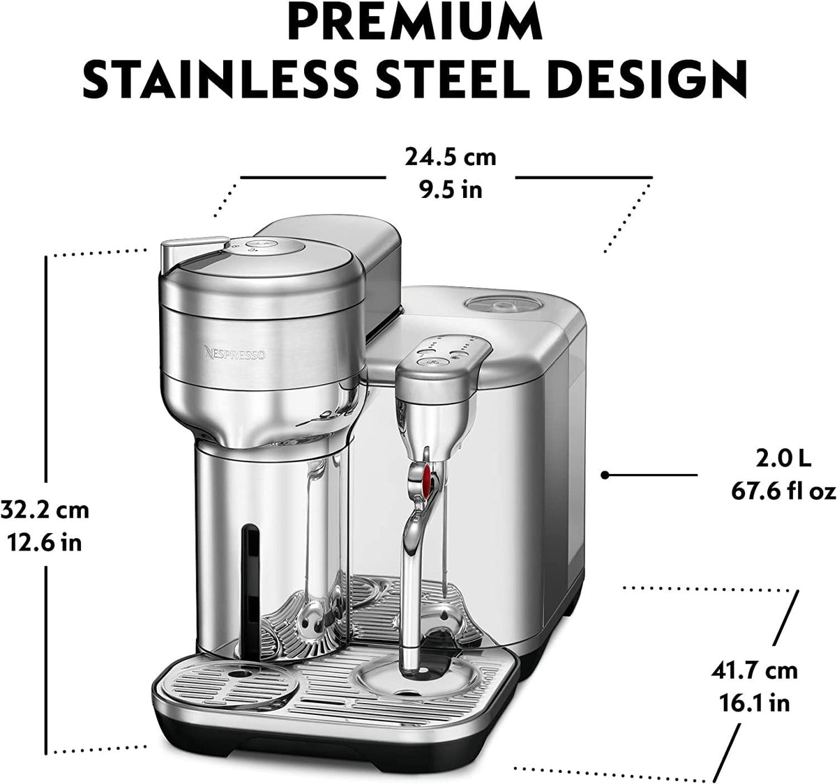 Espresso shot selection display highlighting versatile drink formats