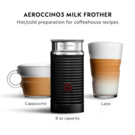 Nespresso Vertuo 1.35 oz espresso shot for a bold, compact brew.