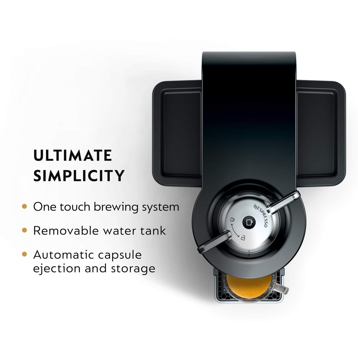 Nespresso Vertuo four cup sizes for customized drinks at home.