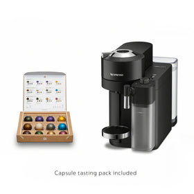 Nespresso Vertuo Lattissima one-touch brewing with quick heat.