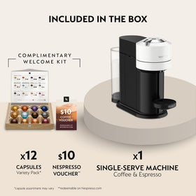 Nespresso Vertuo Next capsule ejection and storage for easy recycling
