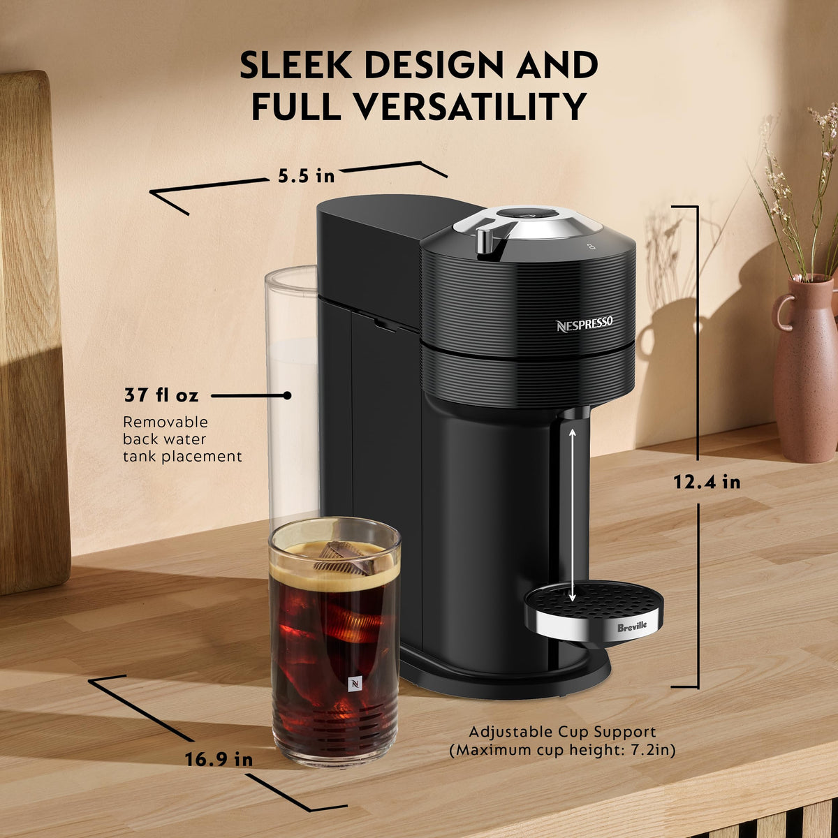 Nespresso Vertuo Next quick maintenance keeps the machine ready for daily use.