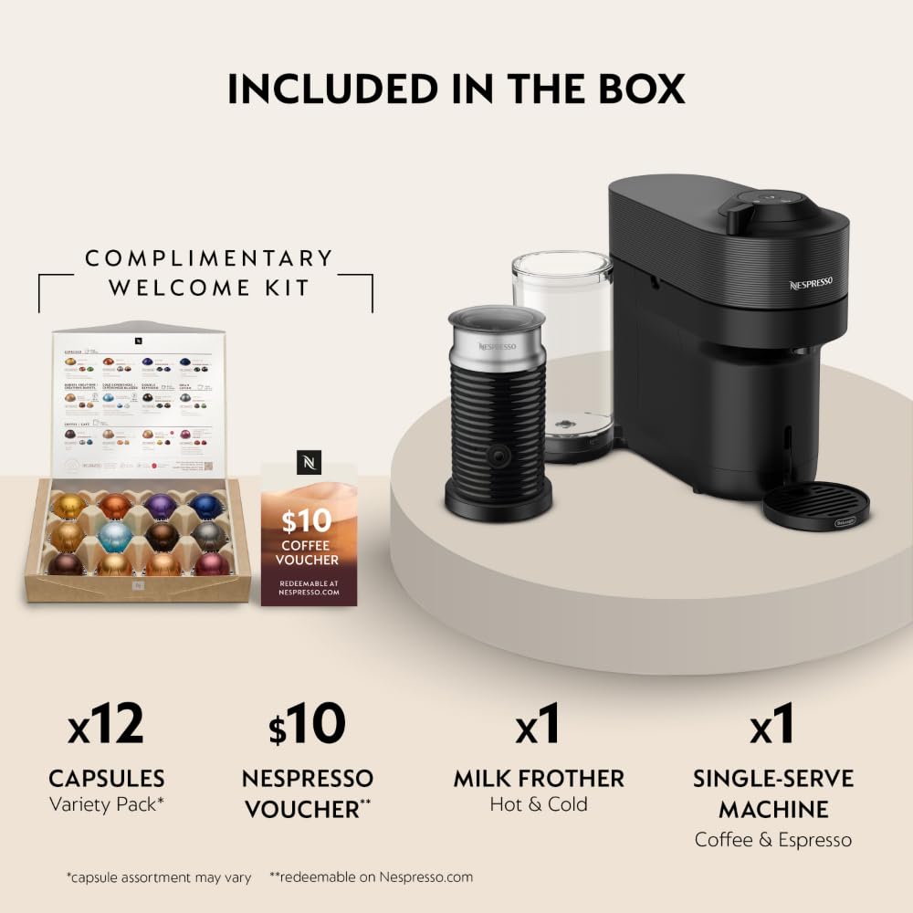 Nespresso Vertuo POP+ five cup sizes support versatile coffee moments