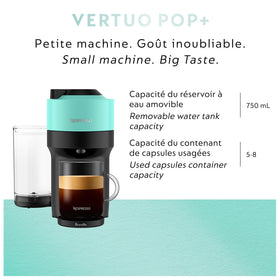 Nespresso Vertuo Pop+ capsule-reading technology reveals aroma potential