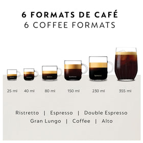 Removable drip tray on the Vertuo Pop+ Deluxe for taller mugs