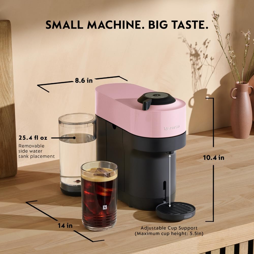 Nespresso Vertuo Pop+ premium blends and complimentary tasting pack.