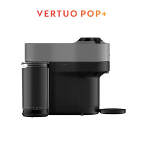 Nespresso Vertuo Pop+ side water tank for easy refilling during use.