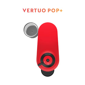 Nespresso Vertuo Pop+ close-up of pod code reading feature enabling optimized brew.
