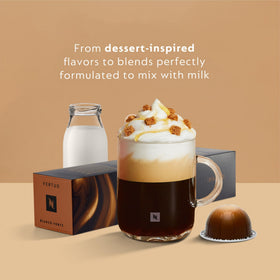 Nespresso Vertuo Pop+ yellow limited-edition styling adds bold color to your setup