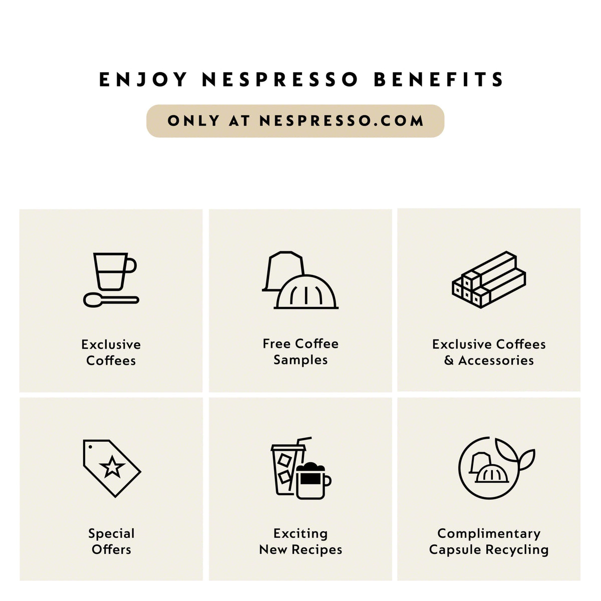 Nespresso Vertuo Up slim elevated design fits countertops.