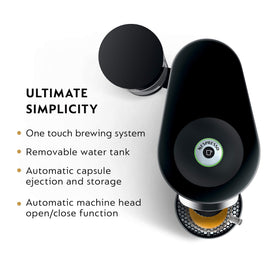 Espresso cup size option on the VertuoPlus Deluxe.