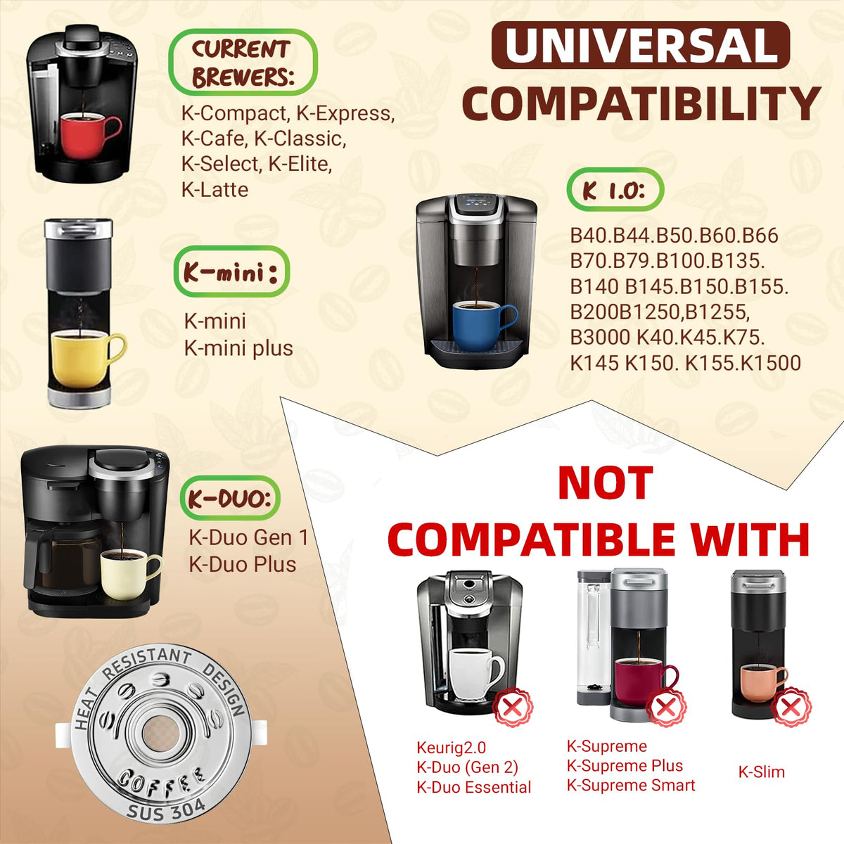 NESSUS 10g capacity enables precise brews for personalized coffee or tea.