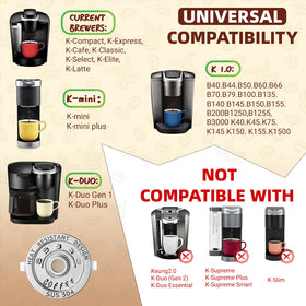 NESSUS 10g capacity enables precise brews for personalized coffee or tea.