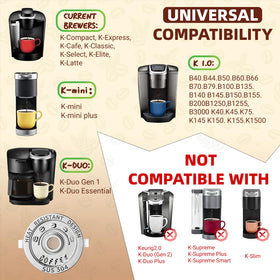 NESSUS metal refill K cup inside view highlights sturdy construction and metal body.
