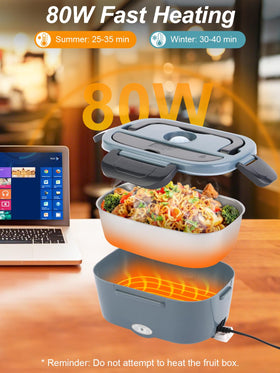 NestDin 1.5L meal container ready for easy cleaning after meals