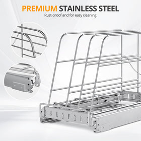 NestSprout heavy-duty storage supports heavier bakeware securely