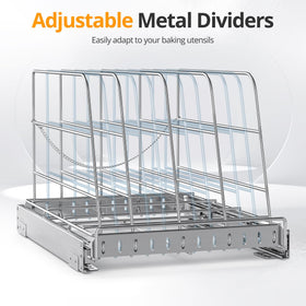 NestSprout three-section rail glides smoothly for full extension.