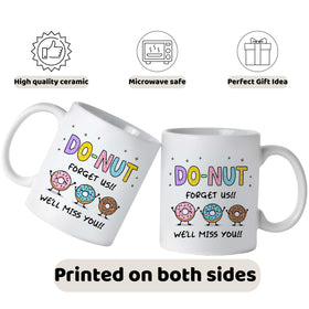 Nestura colorful donut illustration brightens any desk or break area.