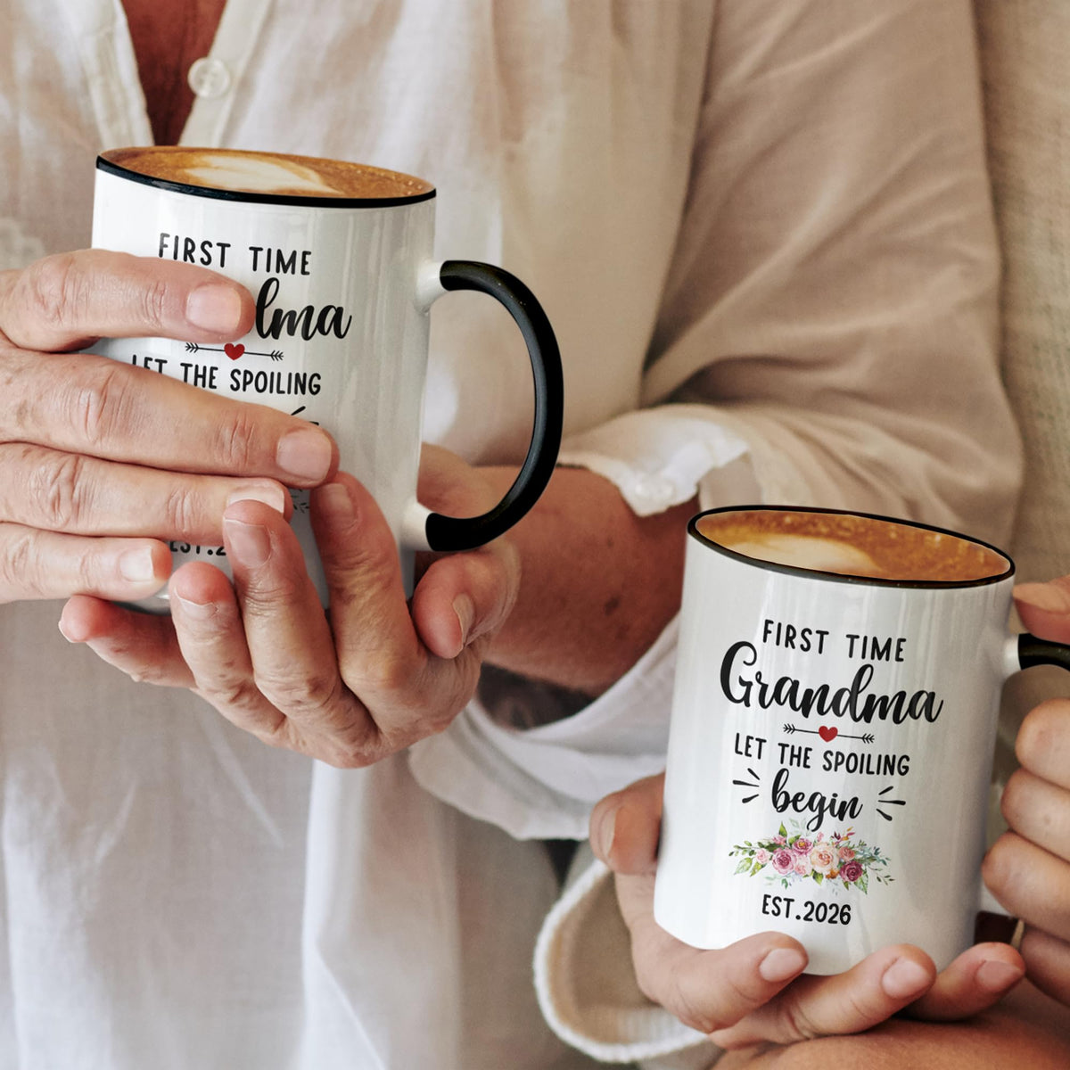 Nestura EST 2026 grandma mug detail, keepsake for future moments