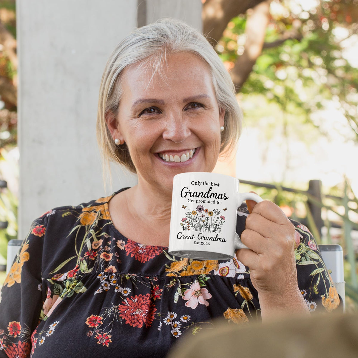 Nestura Great Grandma mug in durable ceramic for daily use.