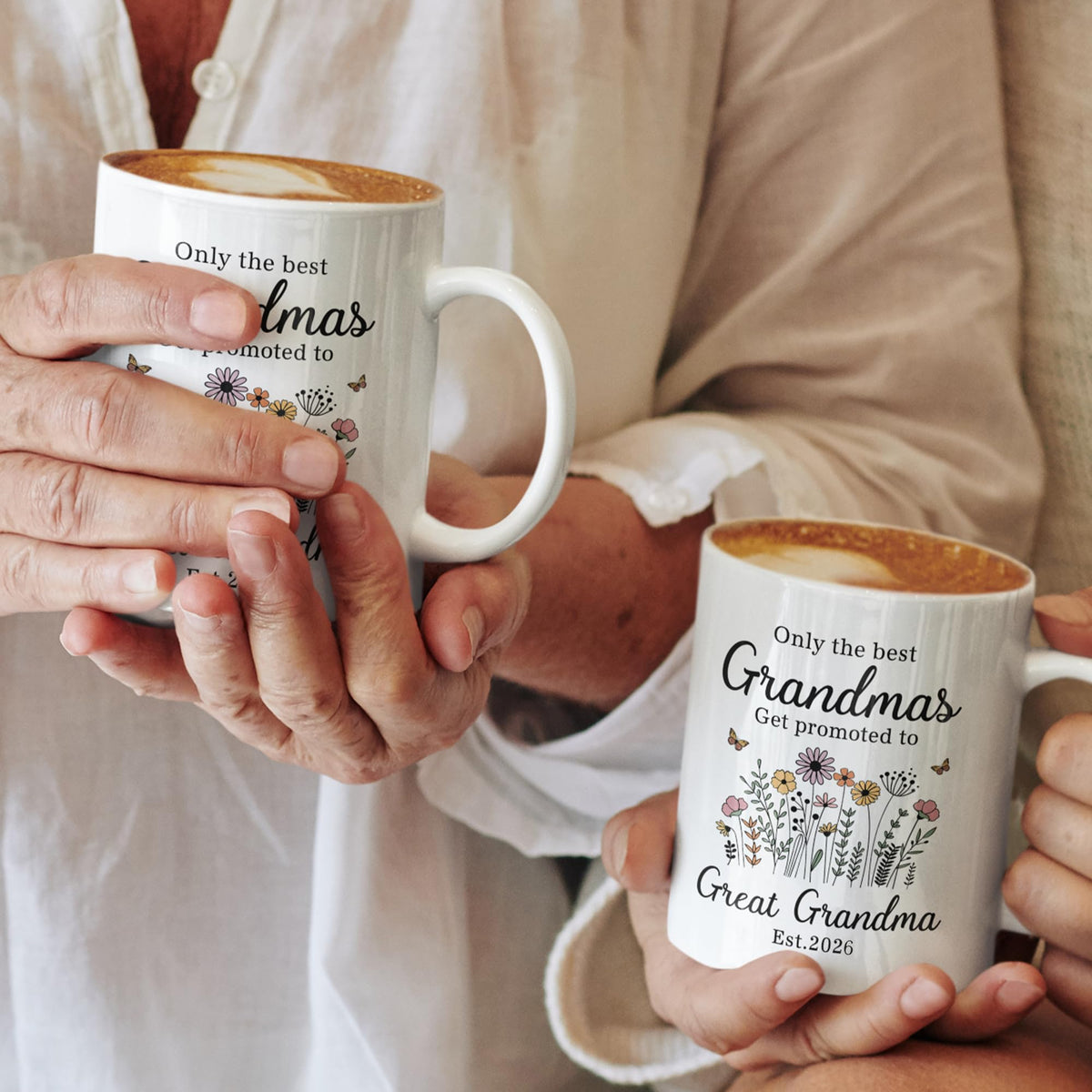 Nestura Great Grandma mug as a thoughtful Mother's Day gift.