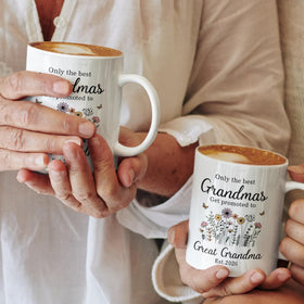 Nestura Great Grandma mug as a thoughtful Mother's Day gift.