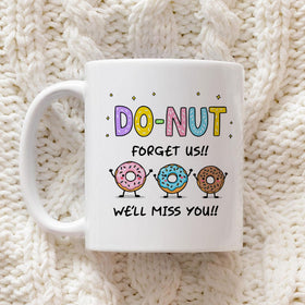 Nestura double-sided print mug showing message from any angle.